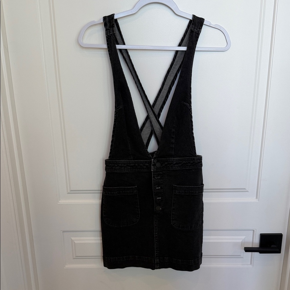 Free People Black Mini Dress